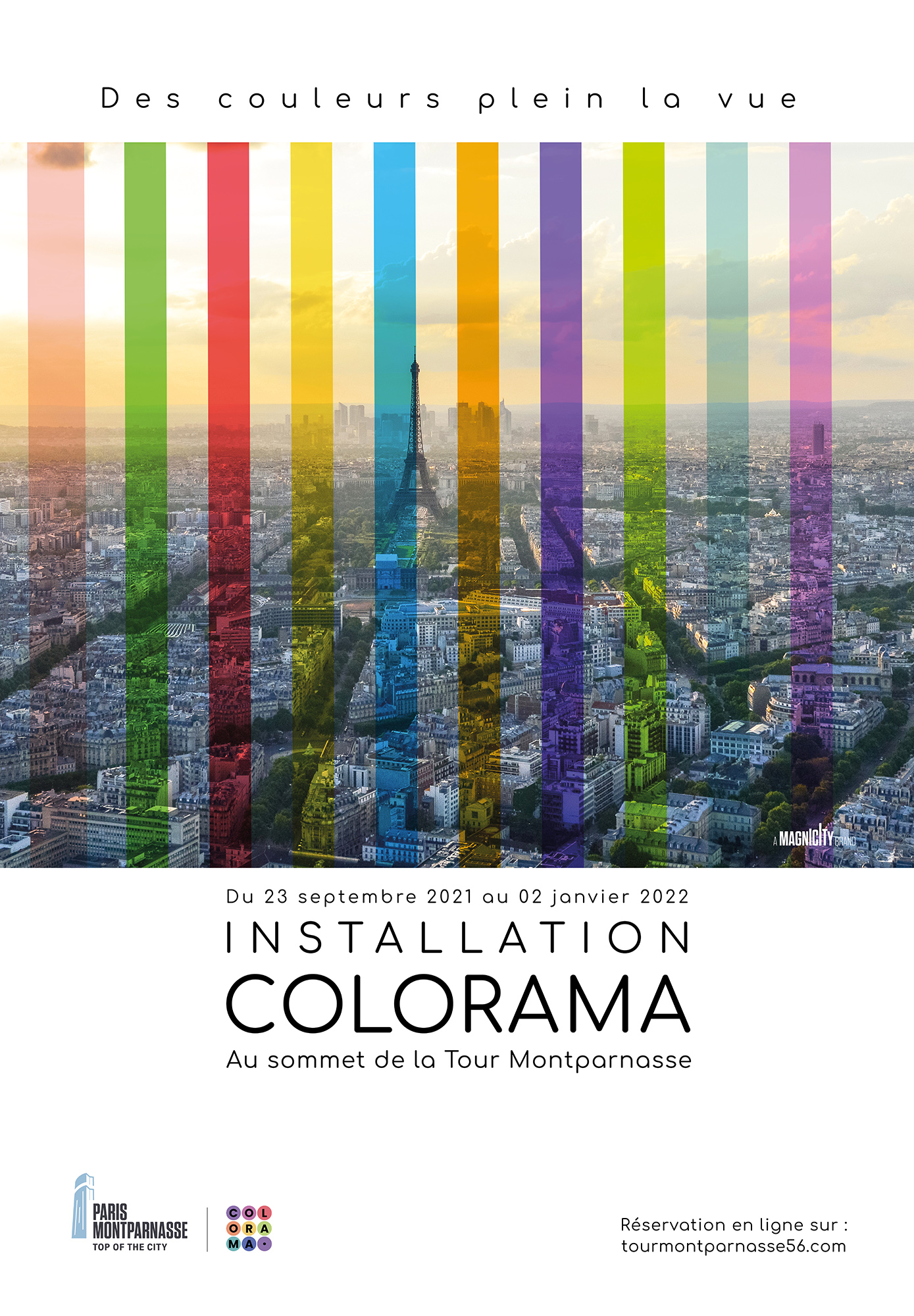 Affiche pour l'exposition Colorama